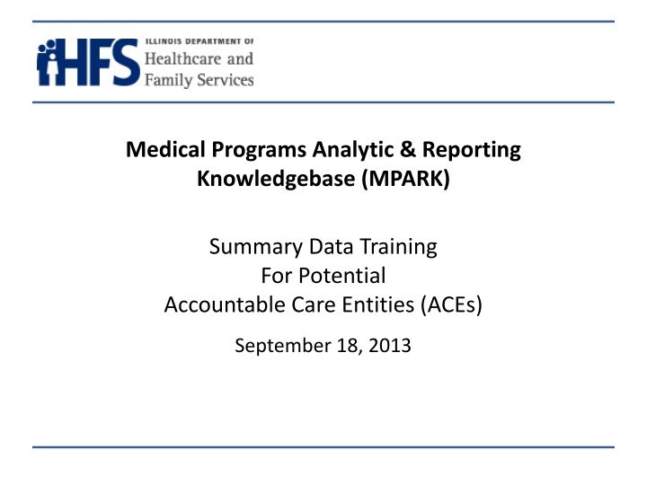 medical programs analytic reporting knowledgebase