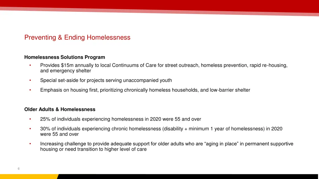 preventing ending homelessness