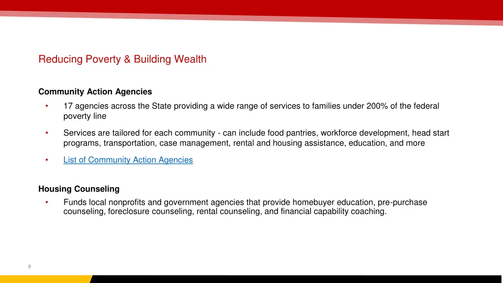 reducing poverty building wealth
