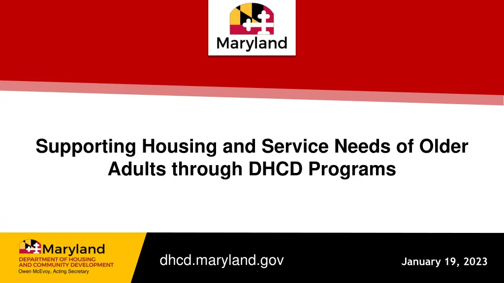 supporting housing and service needs of older