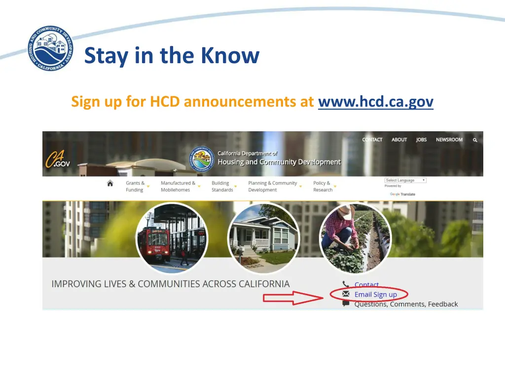 stay in the know