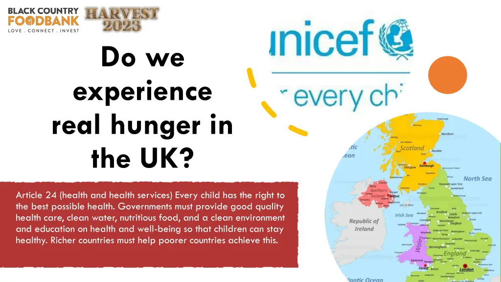 do we experience real hunger in the uk