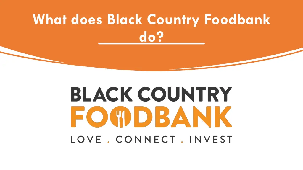 what does black country foodbank do