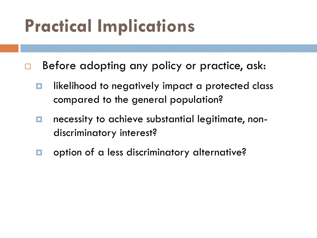 practical implications 1