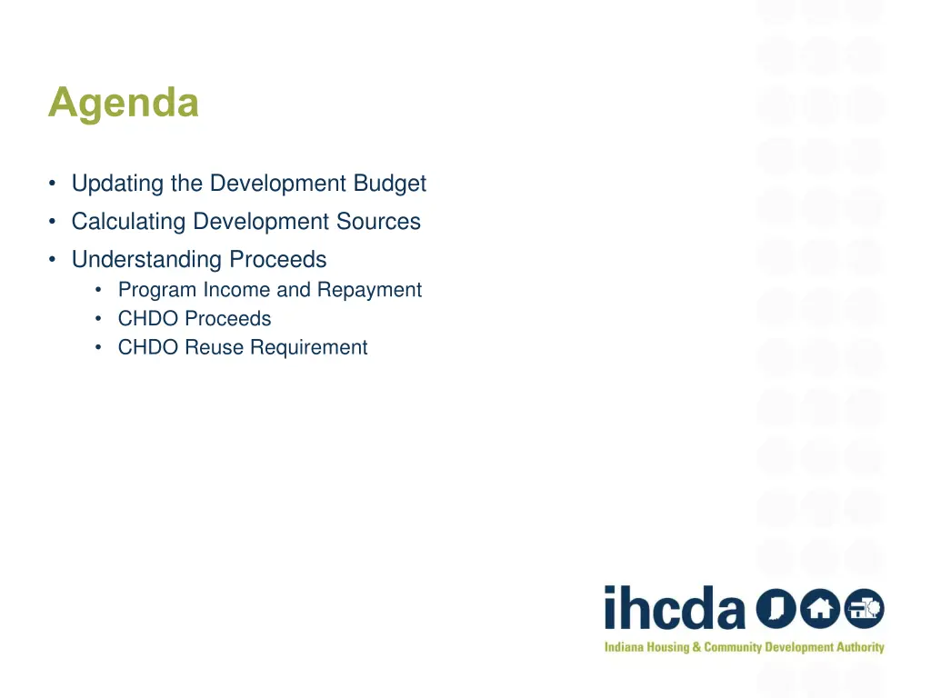 agenda