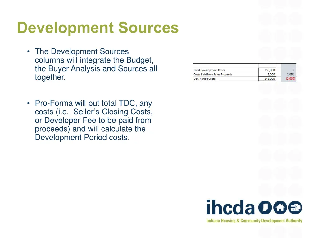 development sources