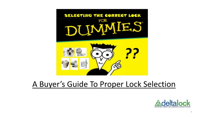 selecting the correct lock