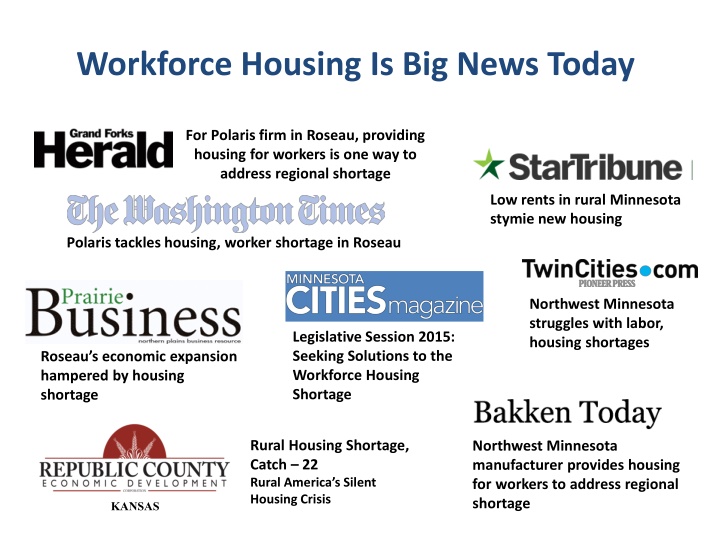 workforce housing is big news today