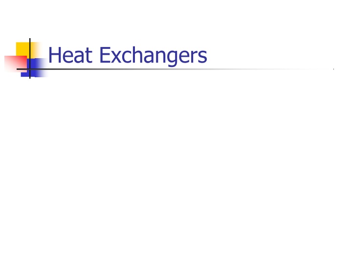 heat exchangers