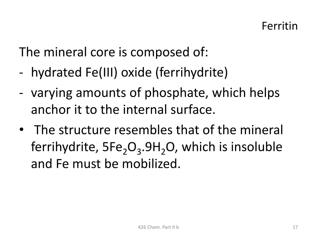 ferritin 1
