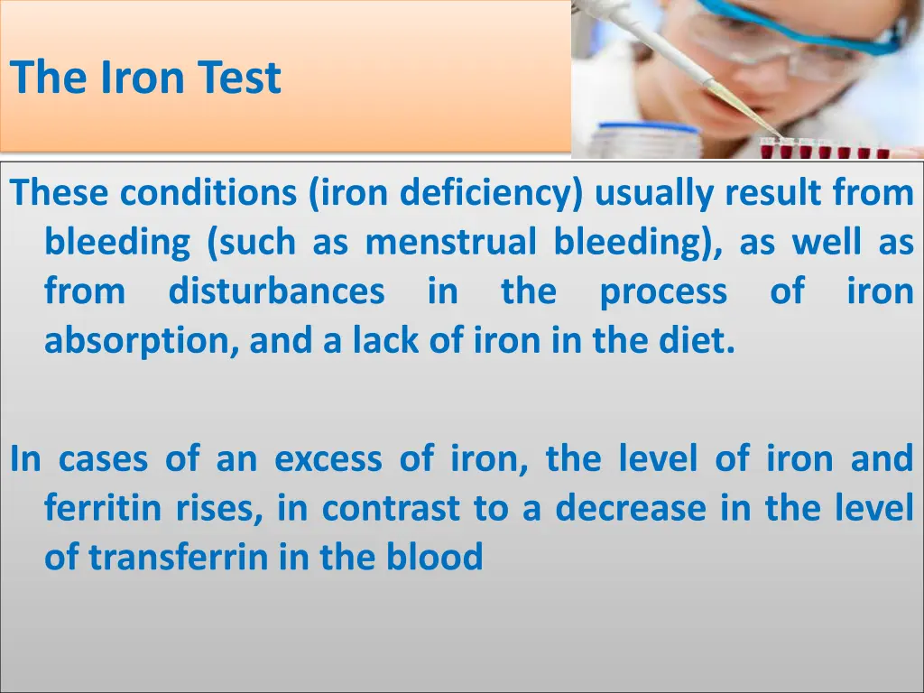 the iron test 1