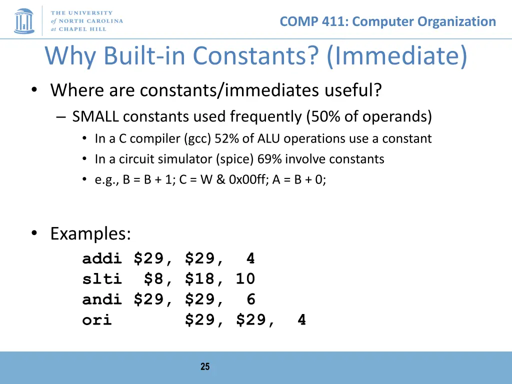 comp 411 computer organization 24