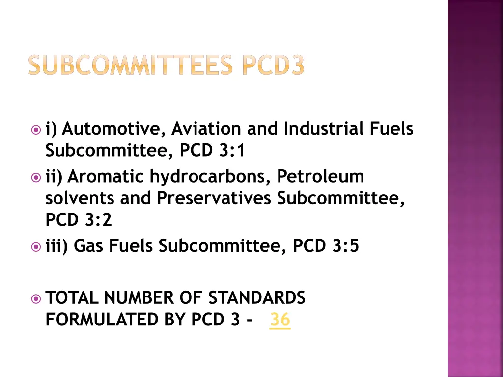 subcommittees pcd3