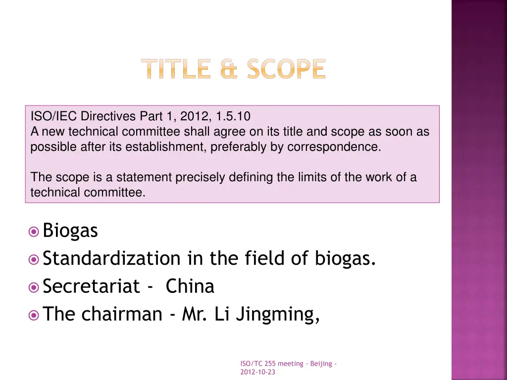 title scope
