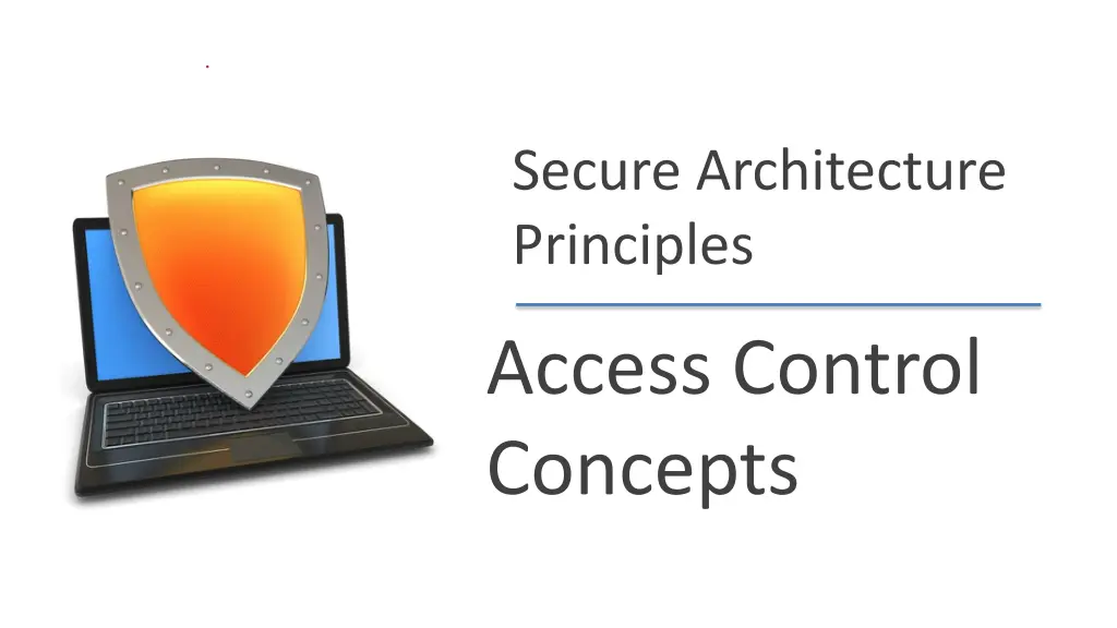 secure architecture principles 1