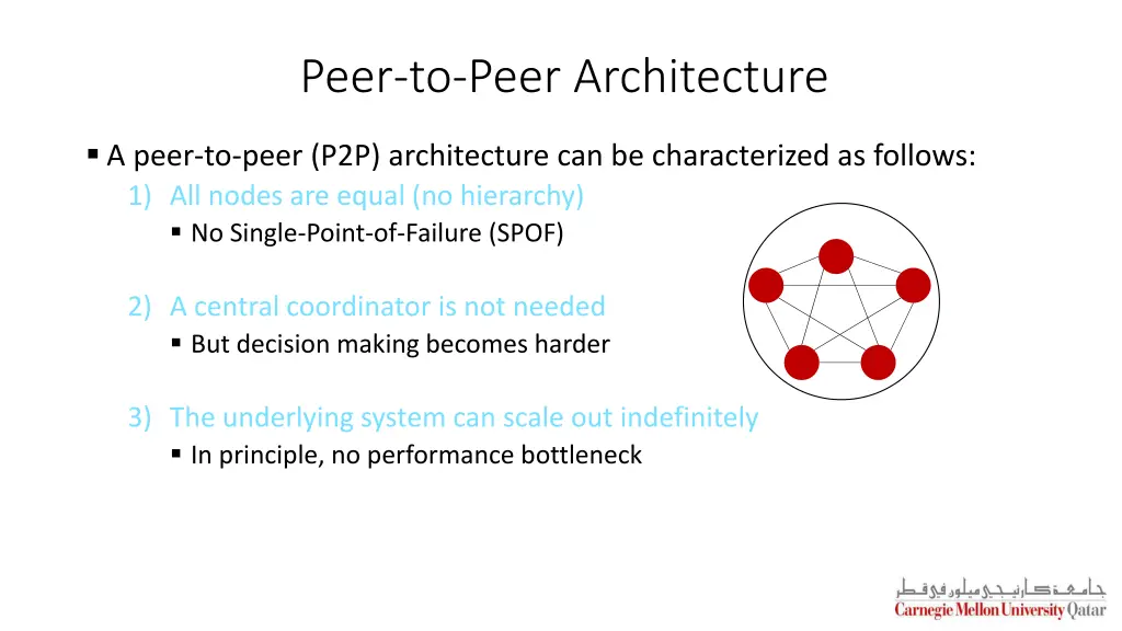 peer to peer architecture