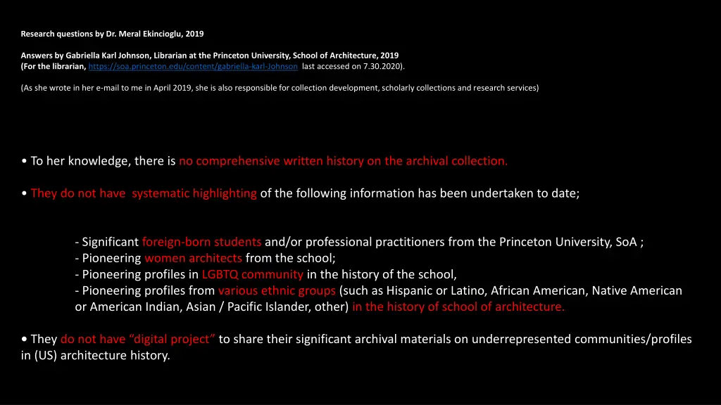research questions by dr meral ekincioglu 2019 2