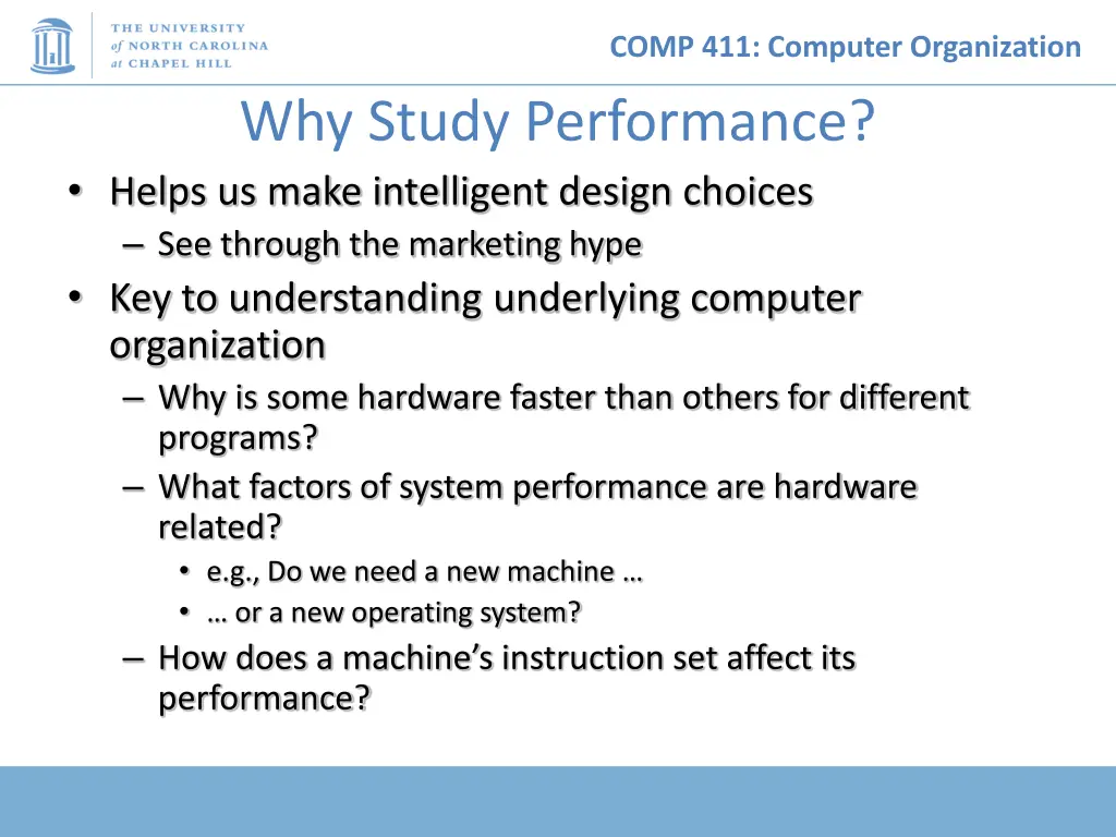 comp 411 computer organization 1