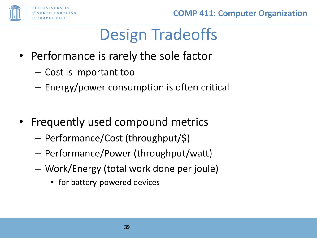 comp 411 computer organization 22