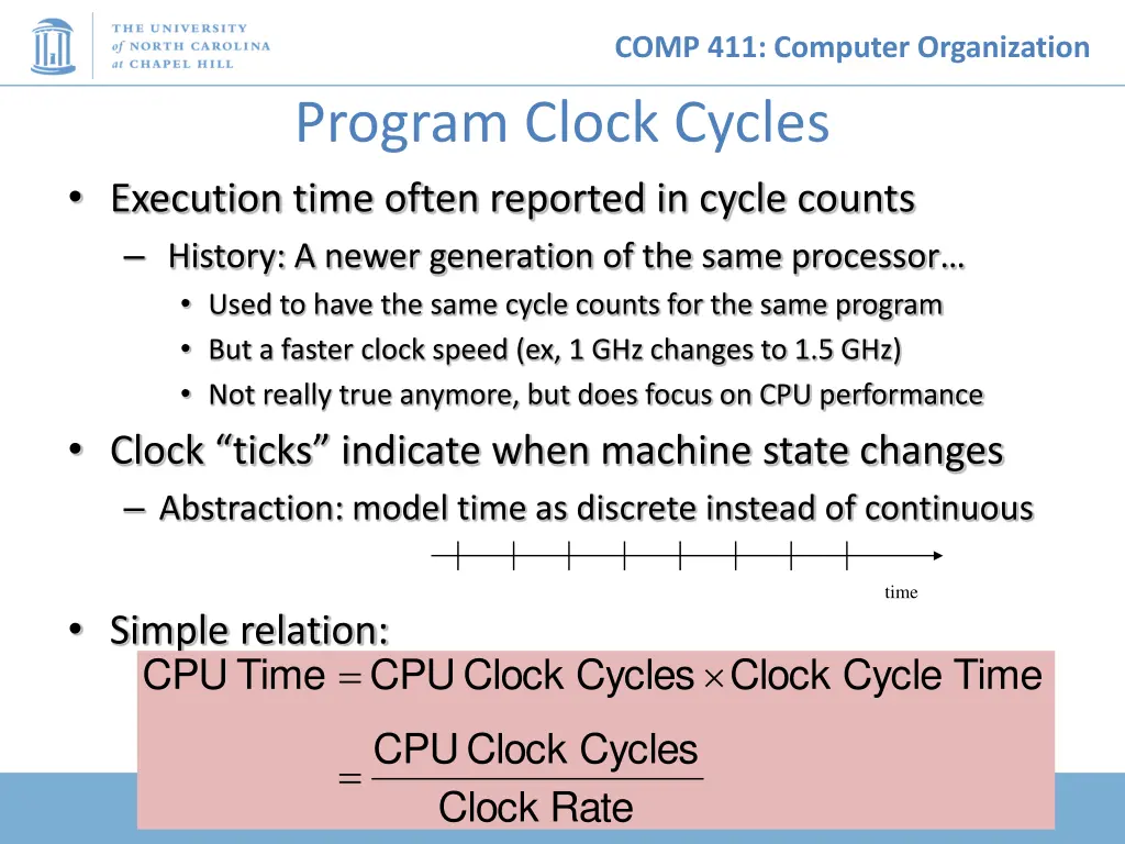 comp 411 computer organization 7