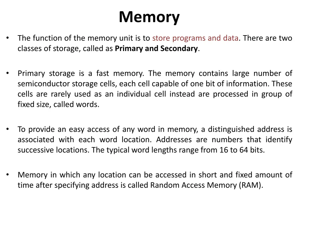 memory