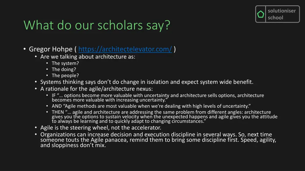 solutioniser school 15