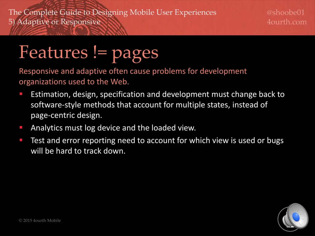 features pages responsive and adaptive often