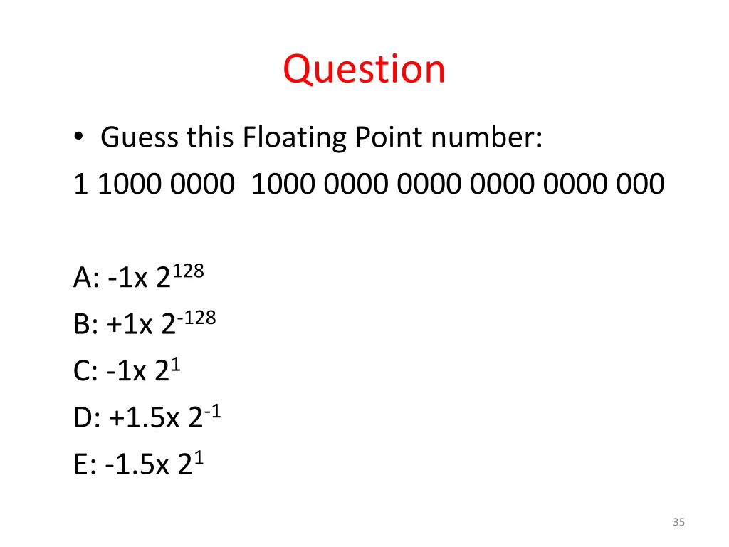 question