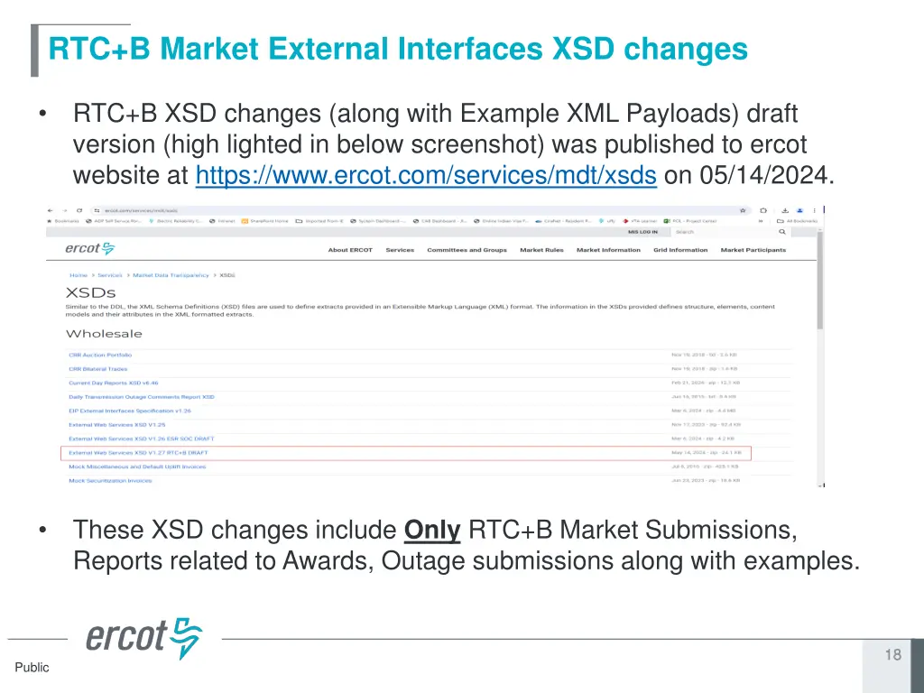 rtc b market external interfaces xsd changes