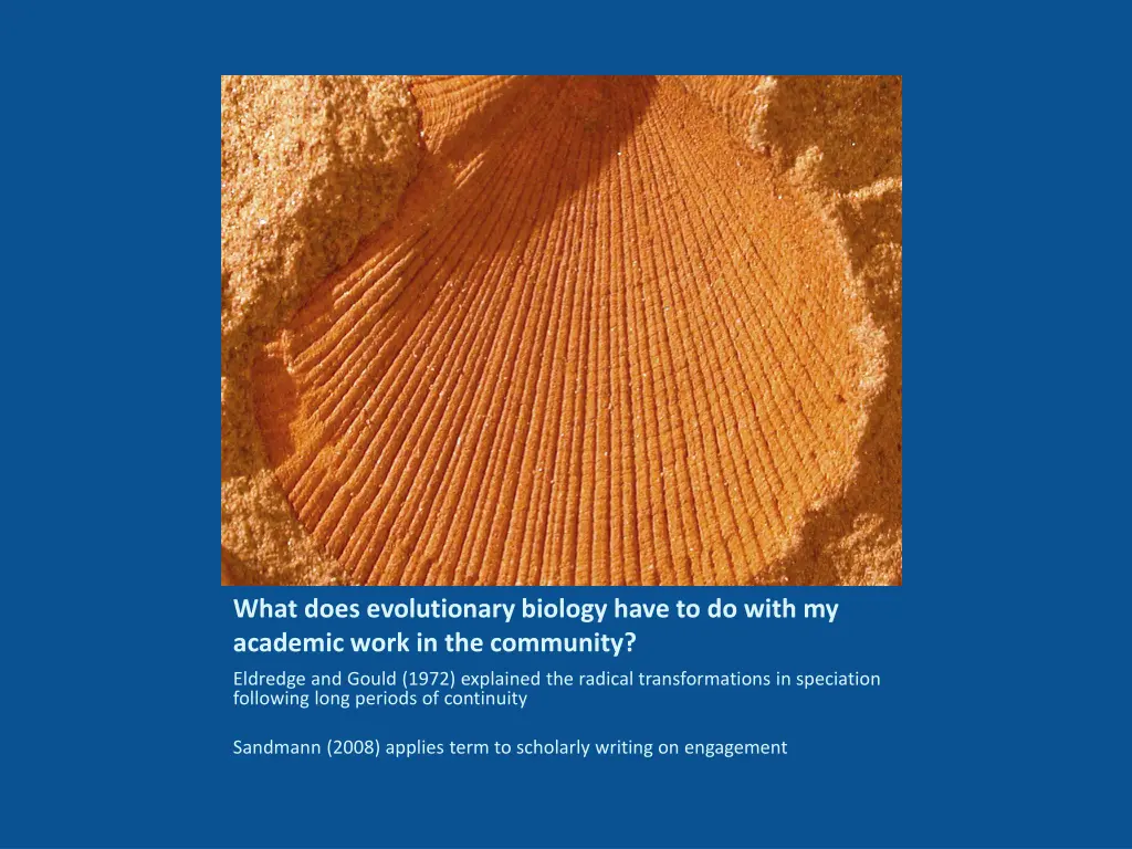 what does evolutionary biology have to do with