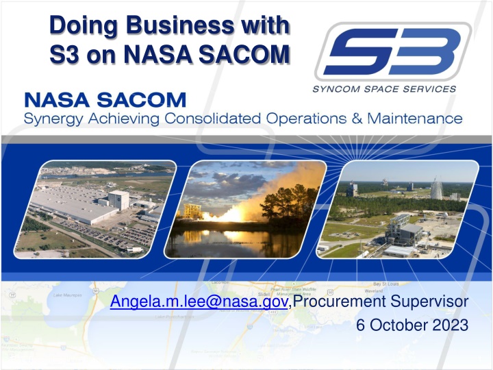 doing business with s3 on nasa sacom