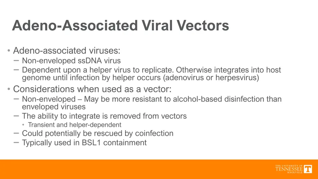 adeno associated viral vectors