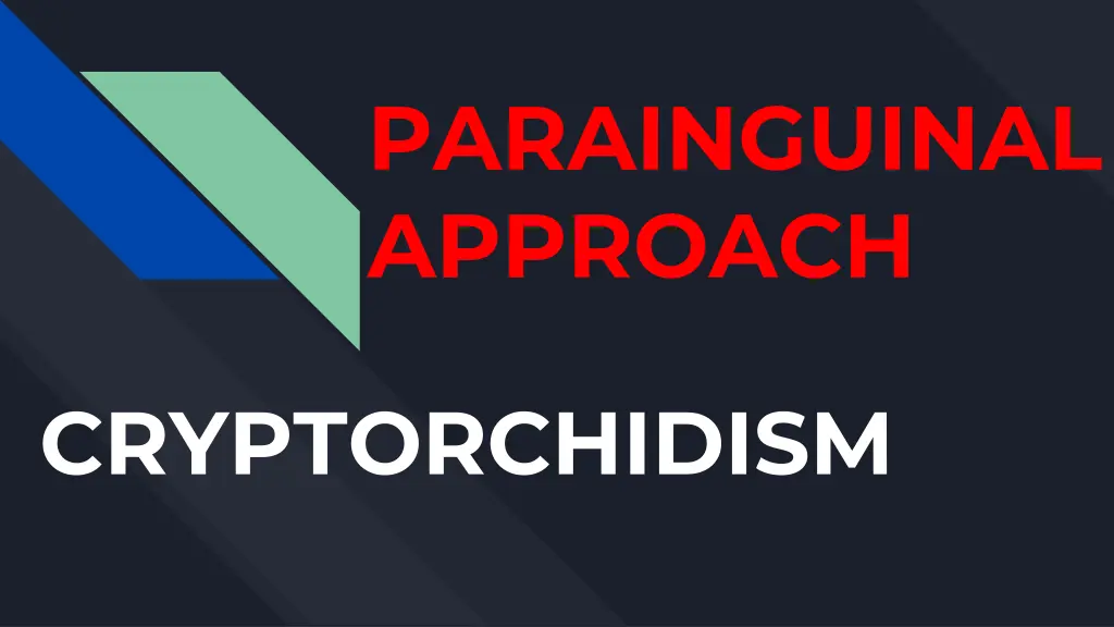 parainguinal approach