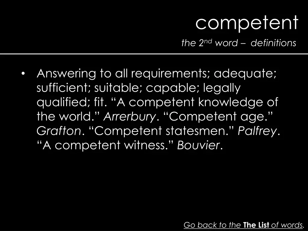 competent 1