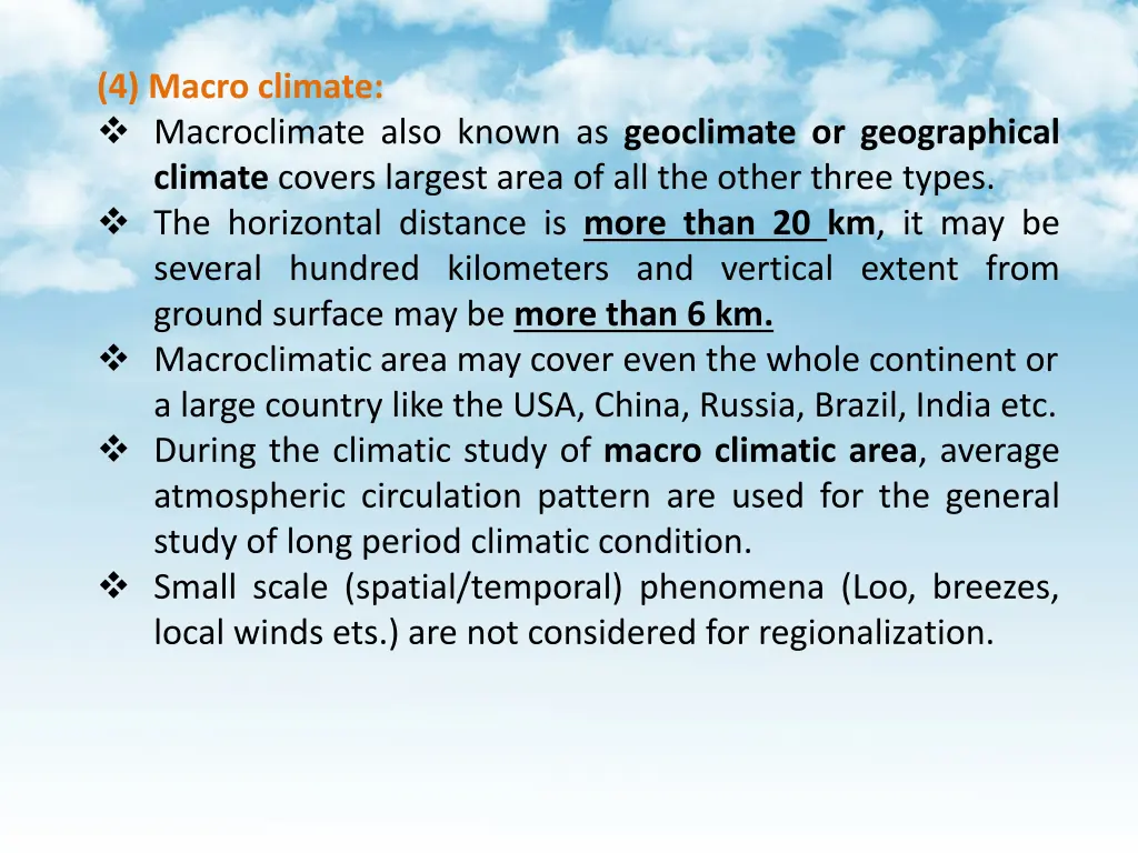 4 macro climate macroclimate also known