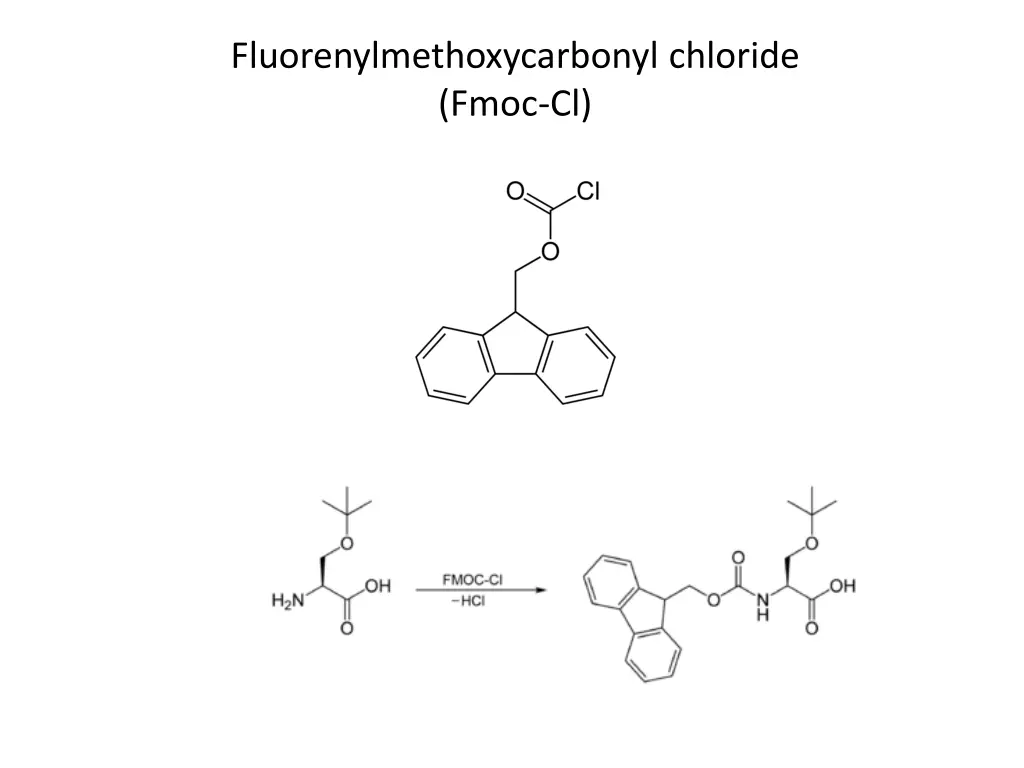 fluorenylmethoxycarbonyl chloride fmoc cl