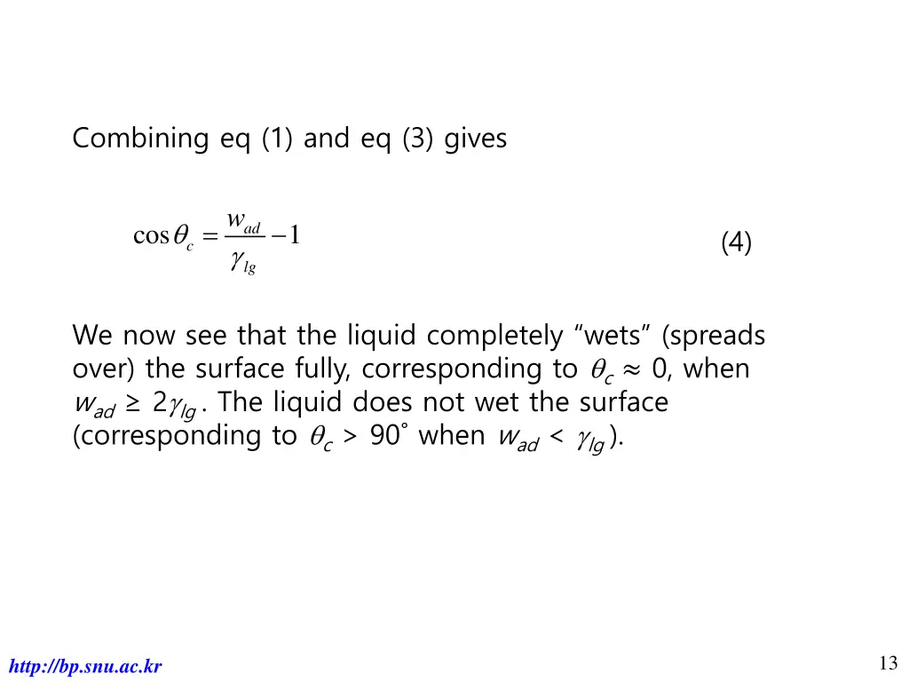 combining eq 1 and eq 3 gives