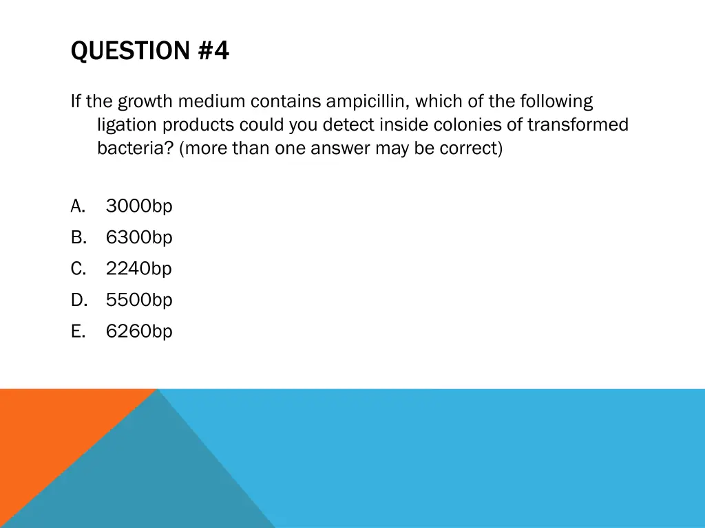 question 4