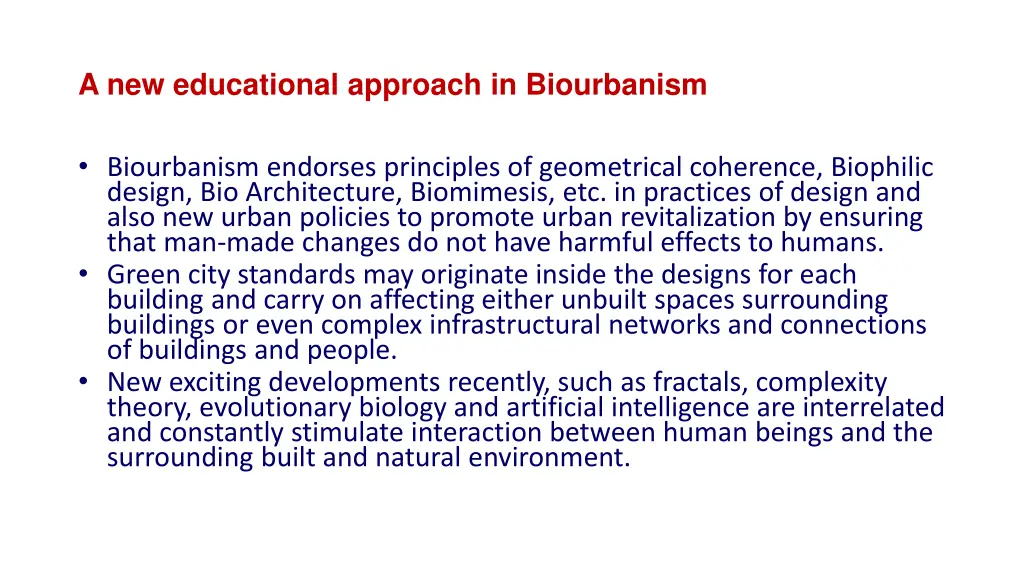 a new educational approach in biourbanism 2
