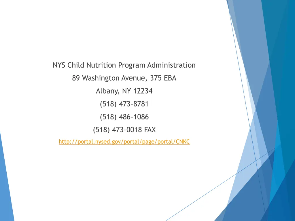 contact us
