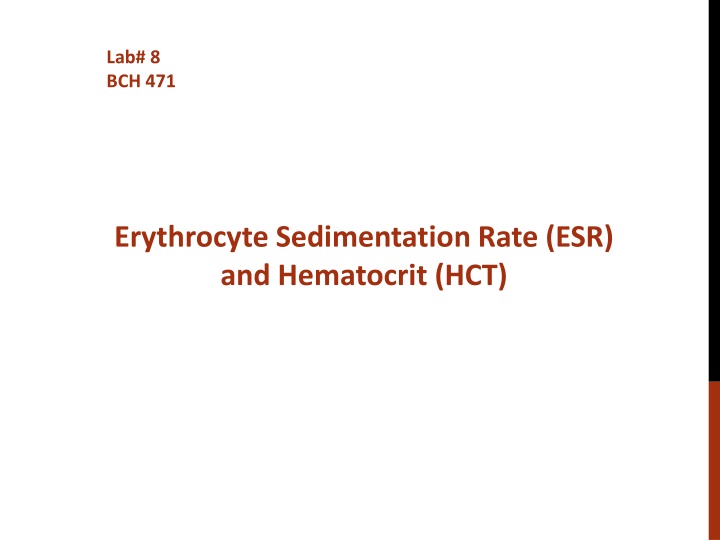 lab 8 bch 471