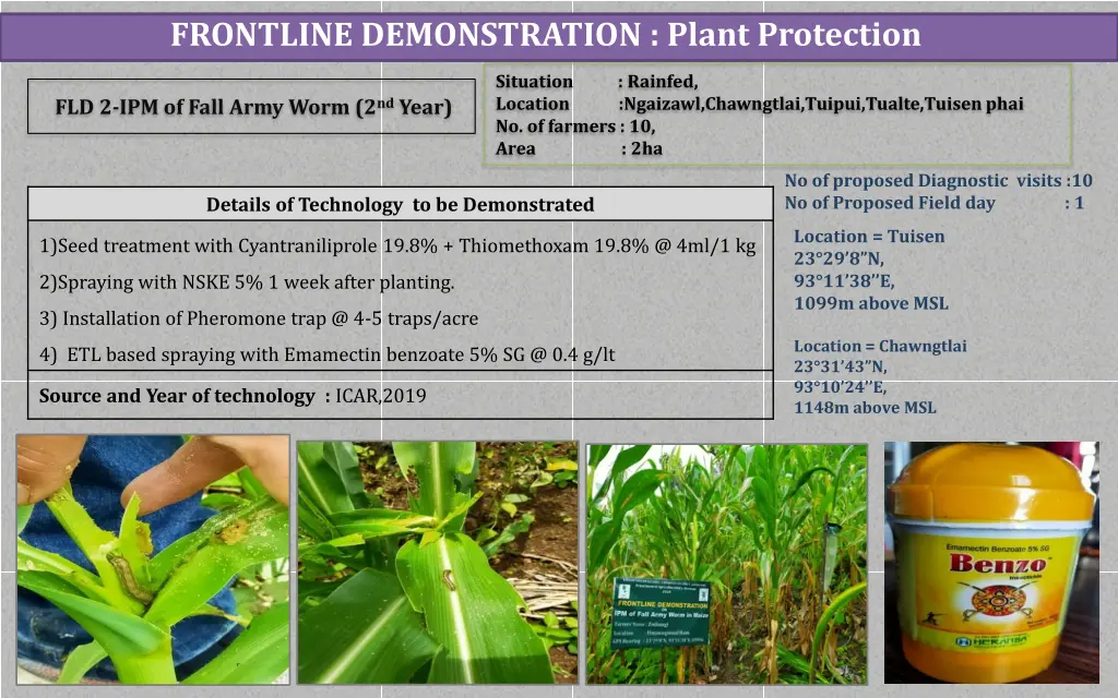 frontline demonstration plant protection 1