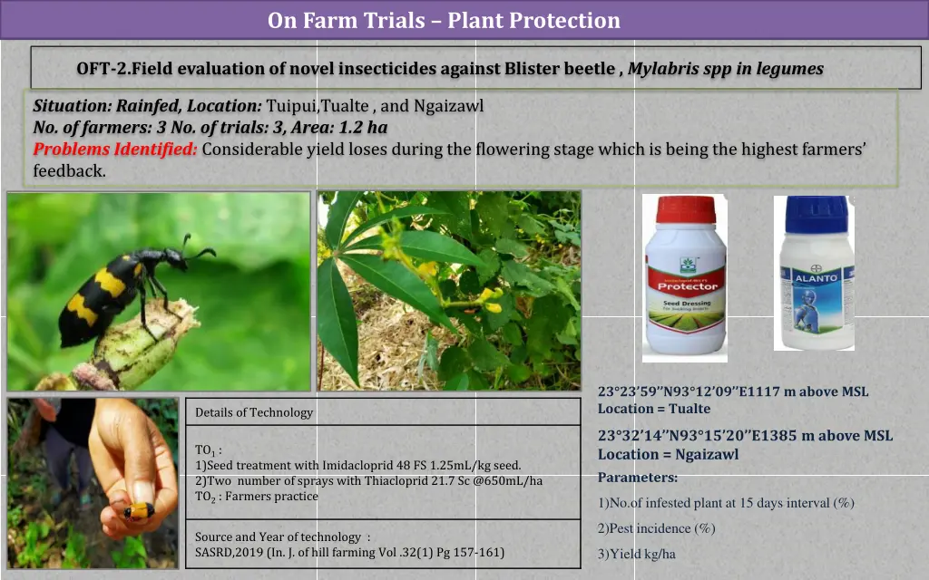 on farm trials plant protection 1