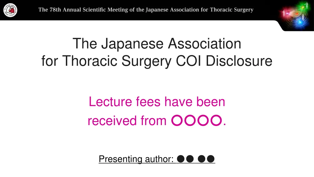 the japanese association for thoracic surgery 2