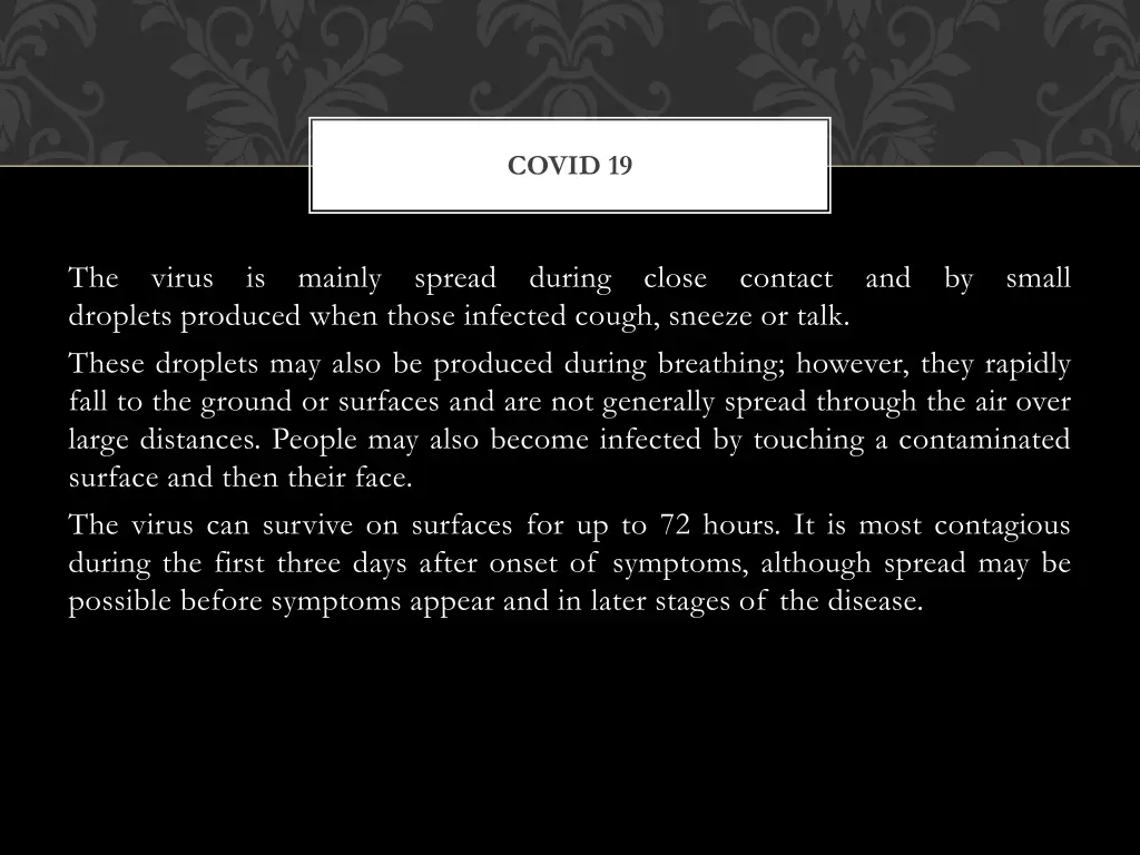 covid 19
