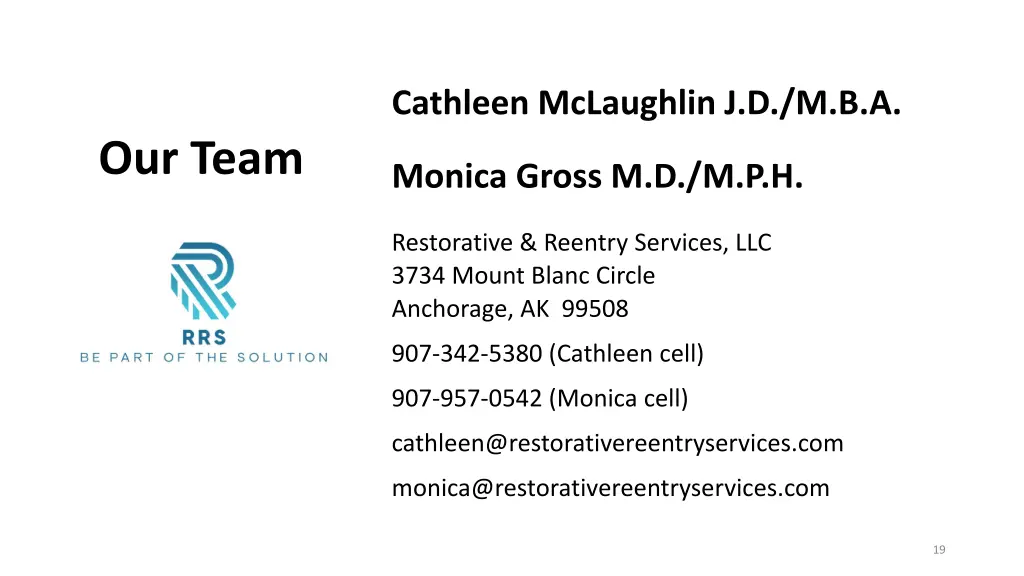 cathleen mclaughlin j d m b a