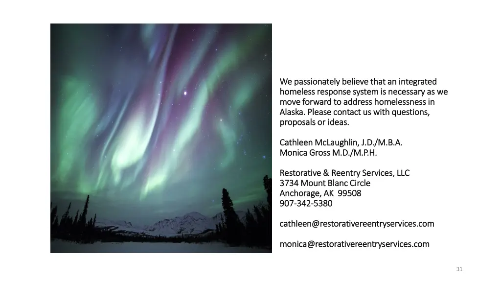 we passionately believe that an integrated