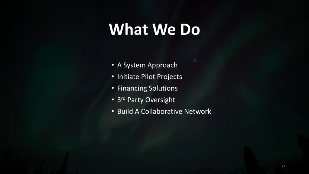 what we do