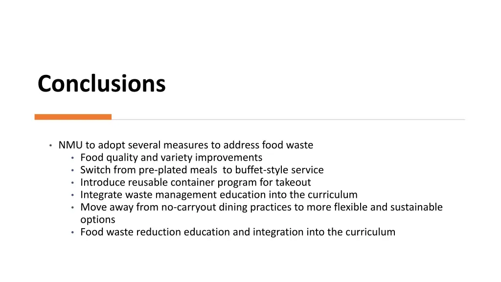 conclusions