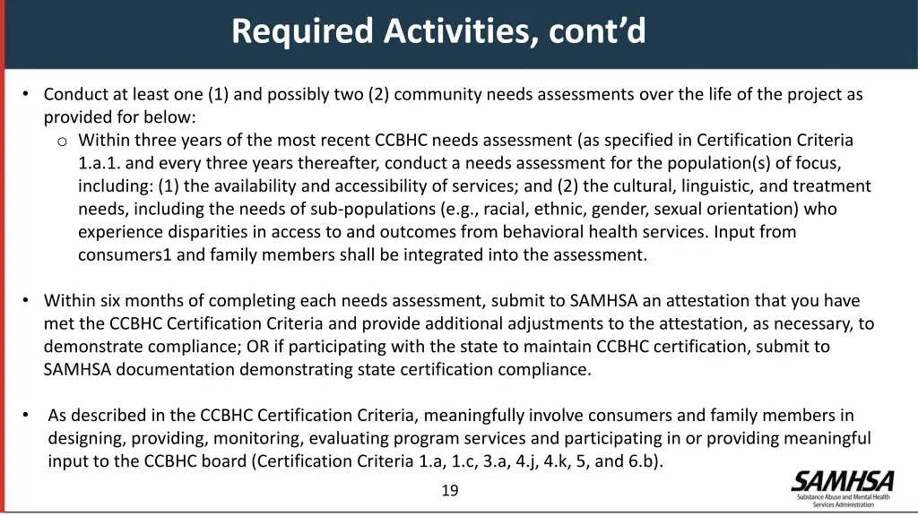required activities c ont d 1